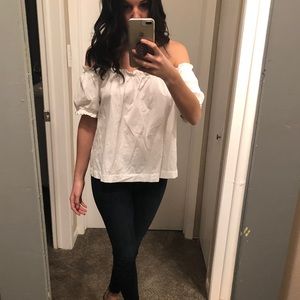 Off the shoulder top